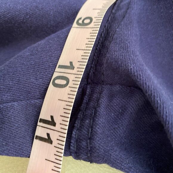 NEW Earl Jeans Straight Leg Mid Rise Size 10 (33x30) Vibrant Blue Denim Jeans - Picture 8 of 10